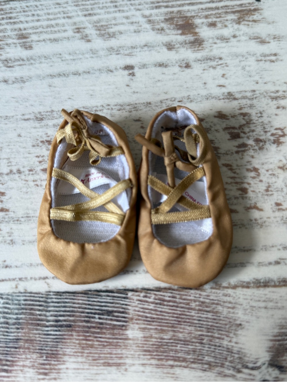 American Girl Doll REBECCA Costume Set - 18” Doll SHOES Slippers Only Beforever